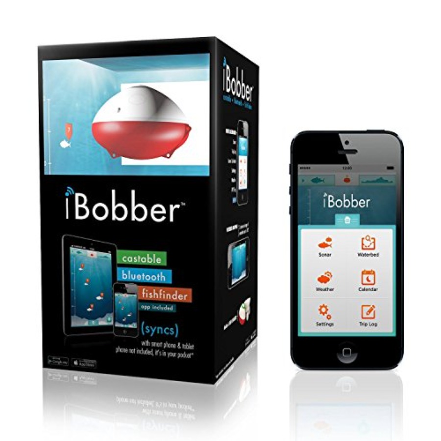Fishing Boat Depth Finder - Tragbarer kabelloser Bluetooth-Fischfinder für Fischerboote, ABS-Kunststoff,