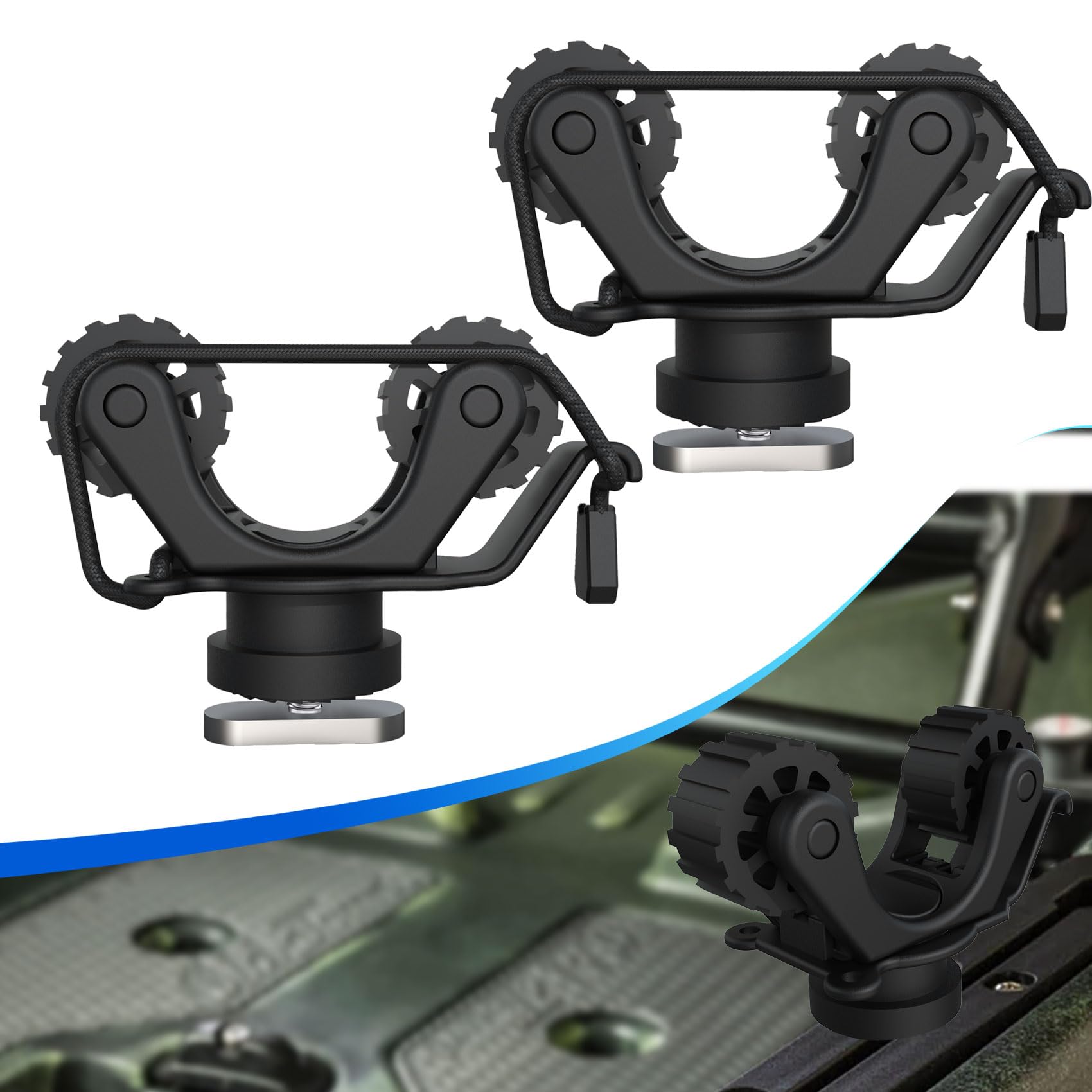 Fishing Boat Steering Wheel - Kajak Rail Paddle Halter Kajak Track