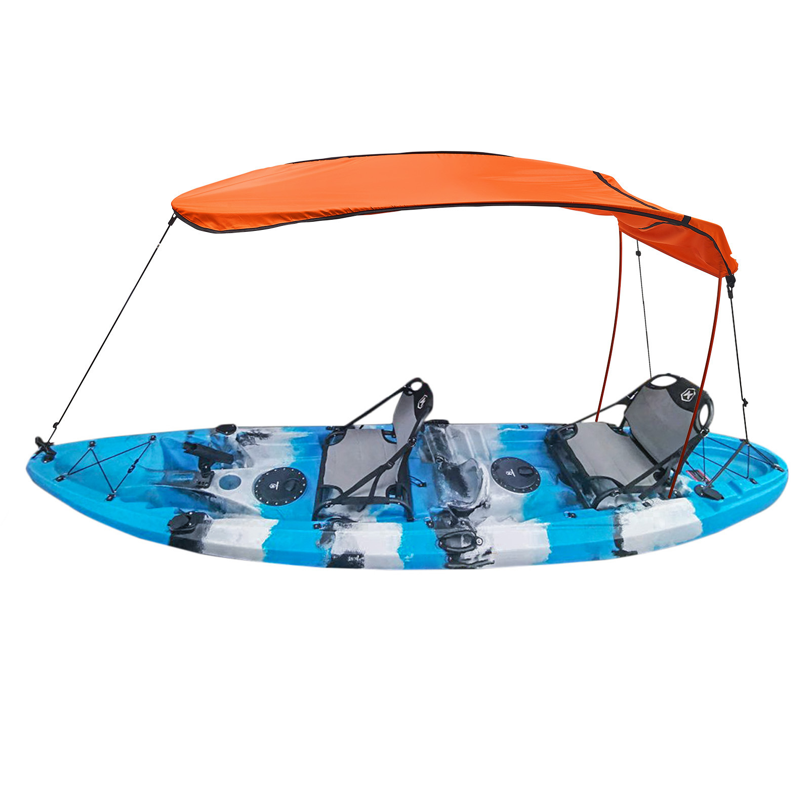Fishing Boat Inflatable - Marine-Sonnenschutz, Schlauchboot, Gummiboot, Angelkajak, Sonnenschutz, Kajak,