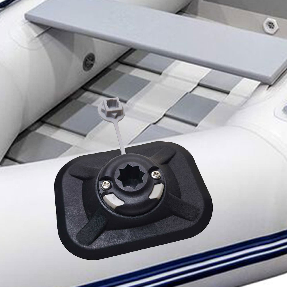 Fishing Boat Steering Wheel - Aufblasbares PVC-Boot, Wassersport-Elektronik, GPS-Fischfinder-Kamerahalterung, Kajak-Kugelhalterung, Sicherheitsflaggenhalterung,