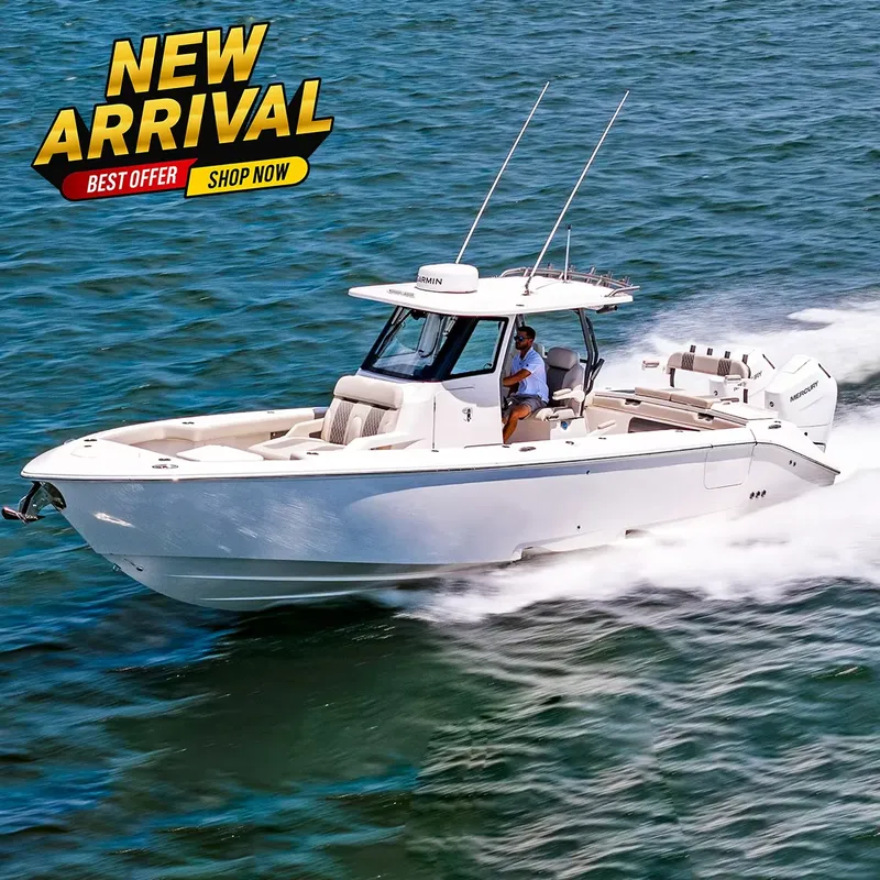 Fishing Boat Outboard Motor - Kinocean Aluminium-Mittelkonsolen-Fischerboot Sportyacht für 6-8 Personen