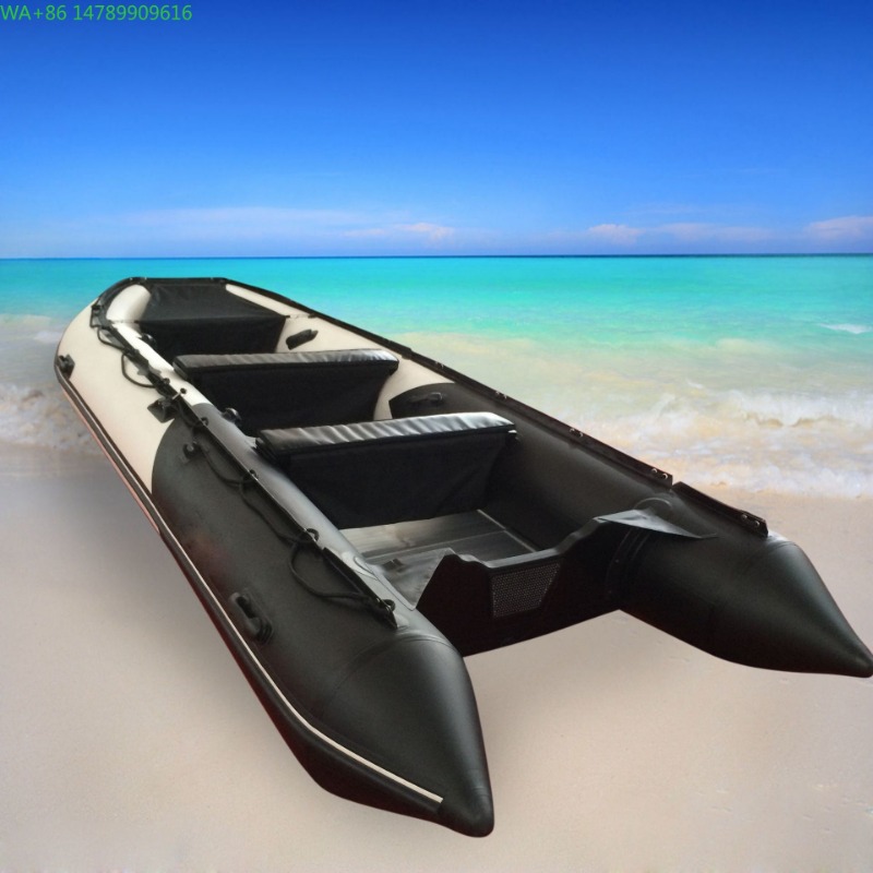 Fishing Boat Seat - Verstärktes PVC 4,7 m 9-Sitzer Rettungskanu
