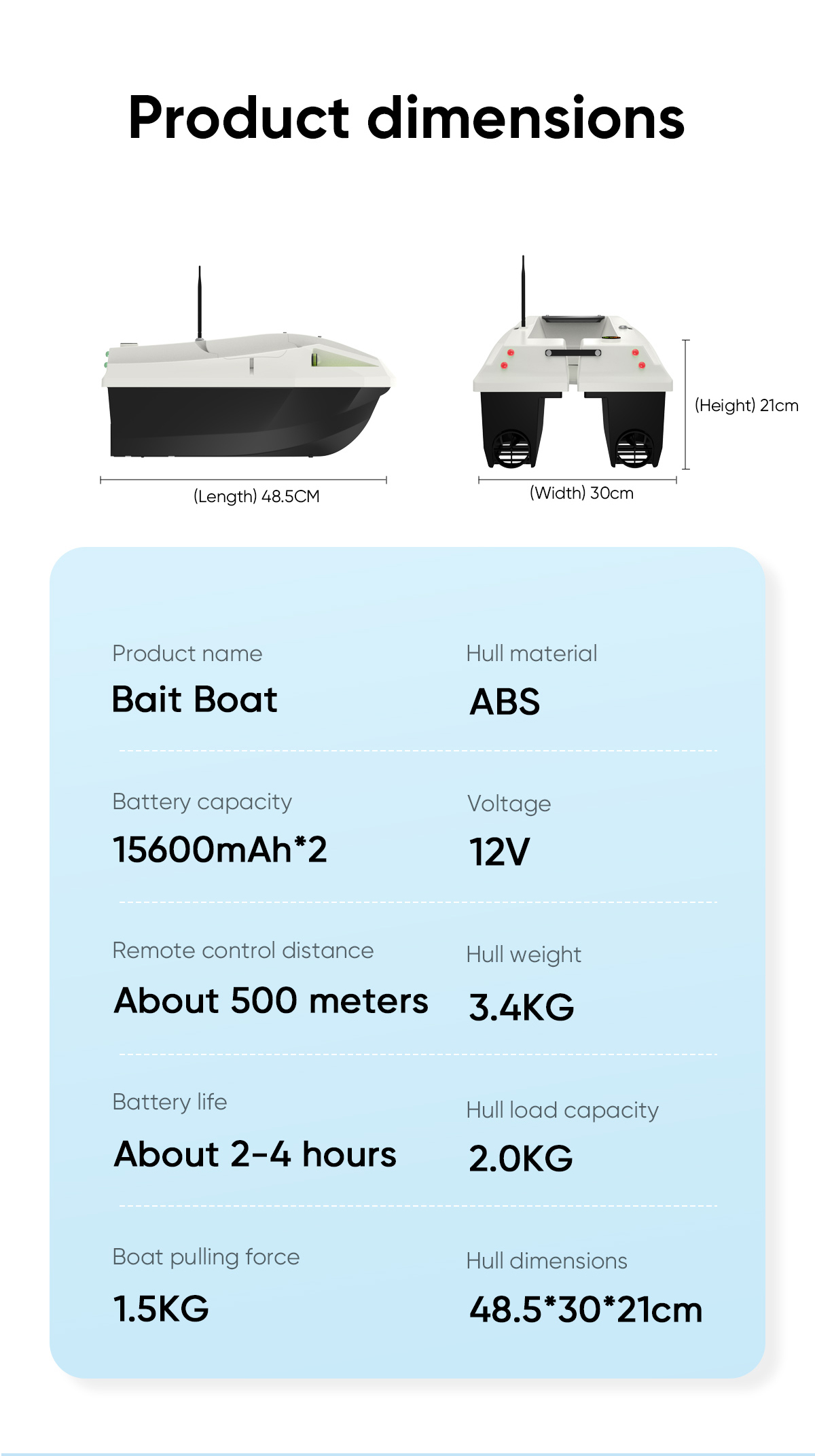 Automatisches RC-Angelköderboo – Fishing Boat Gps Bewertung und Preis
