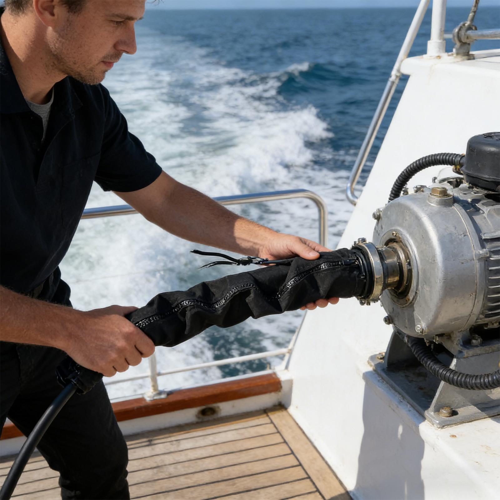 Außenbordmotor-Kabelschutzhüll – Fishing Boat Trolling Motor Bewertung und Preis