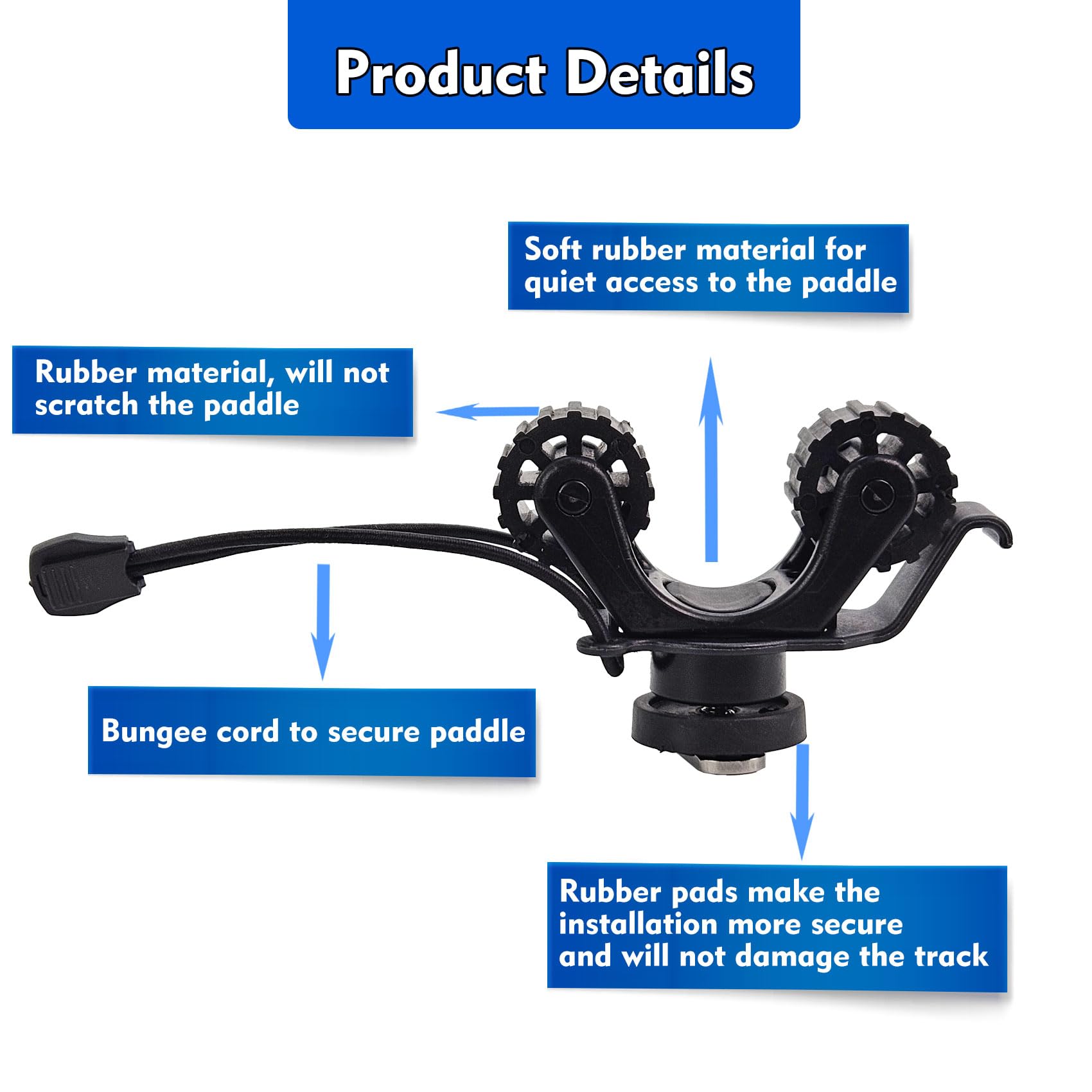 Kajak Rail Paddle Halter Kajak – Fishing Boat Steering Wheel Bewertung und Preis