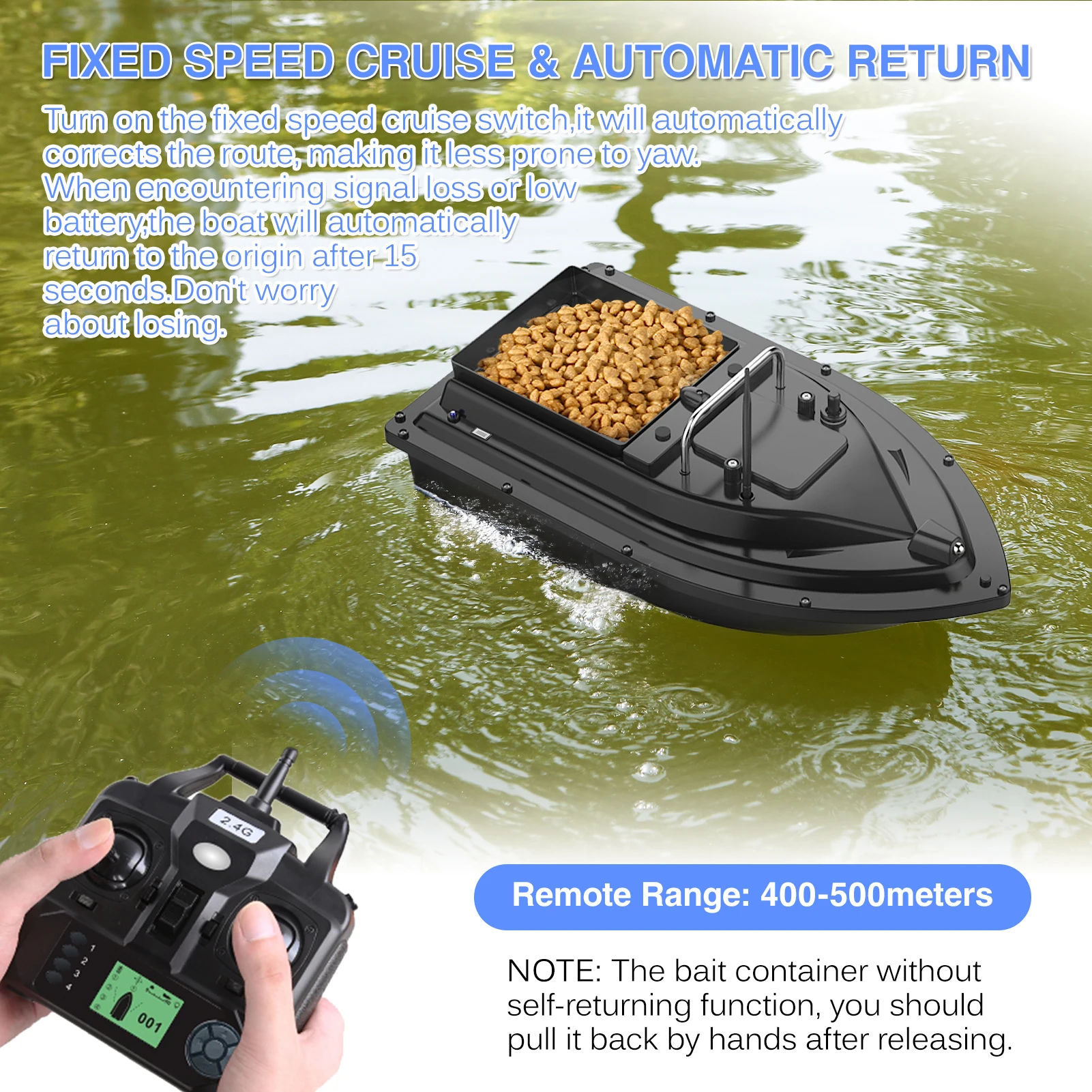 D16E GPS 12000mAh Angelköderbo – Fishing Boat Gps Bewertung und Preis