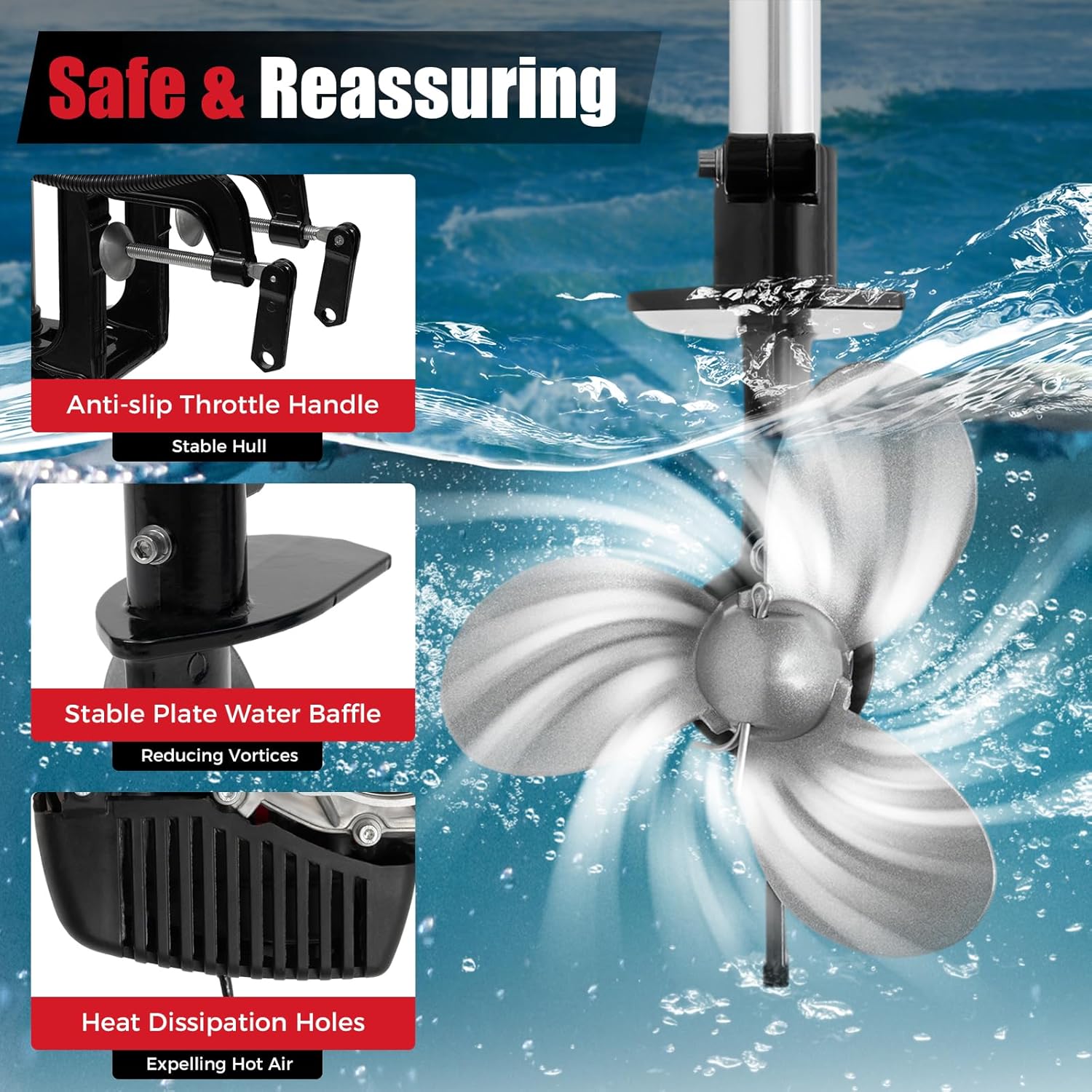 4 PS Außenbordmotor, 4-Takt 53 – Fishing Boat Outboard Motor Bewertung und Preis