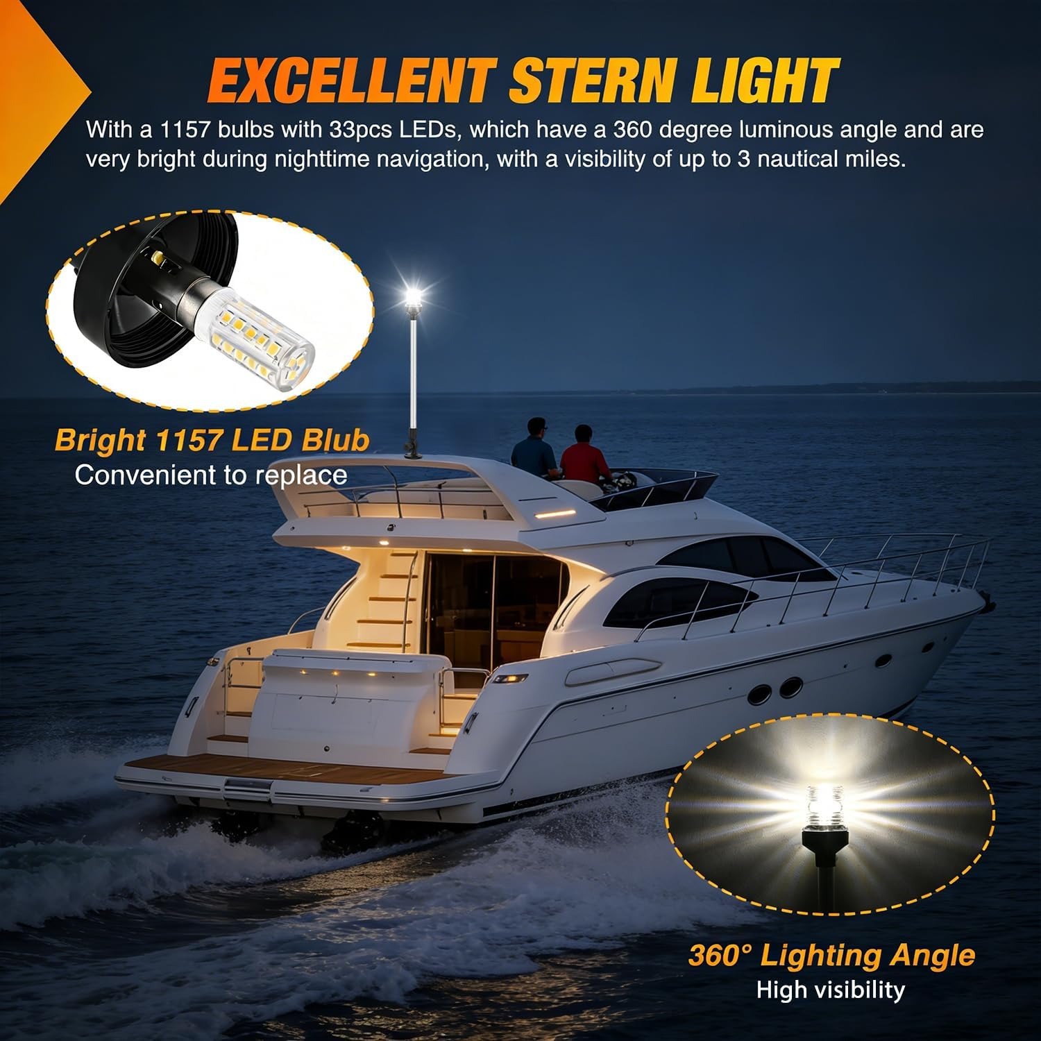 Nilight Marine Bootslicht 24 Z – Fishing Boat Anchor Bewertung und Preis