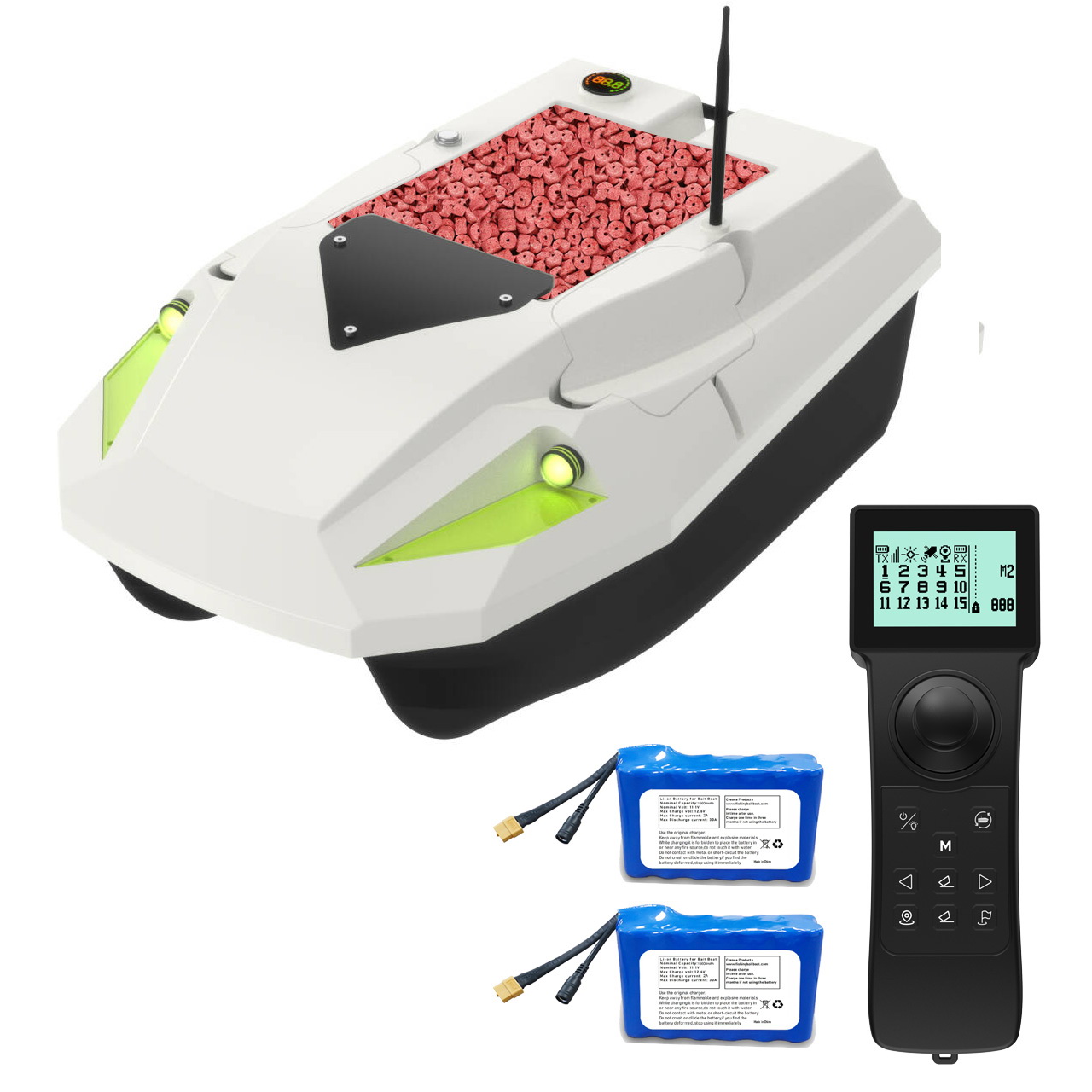 12V GPS RC Köderboot mit 100 P – Fishing Boat Gps Bewertung und Preis