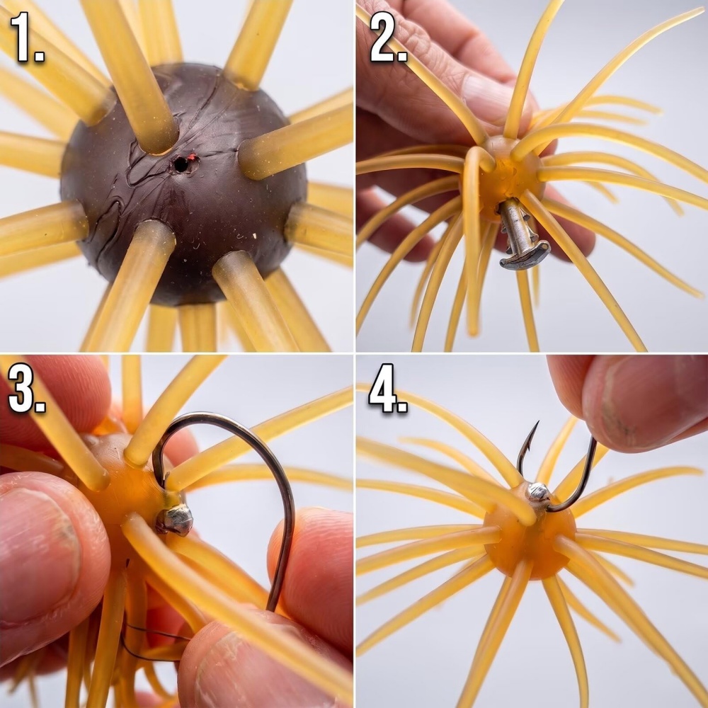 5 Stück Seeigel-Ködergewichte  – Fishing Boat Anchor Bewertung und Preis